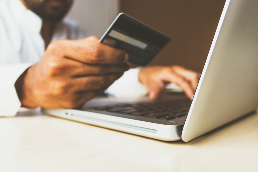Screenshot of e-commerce storefront checkout on laptop